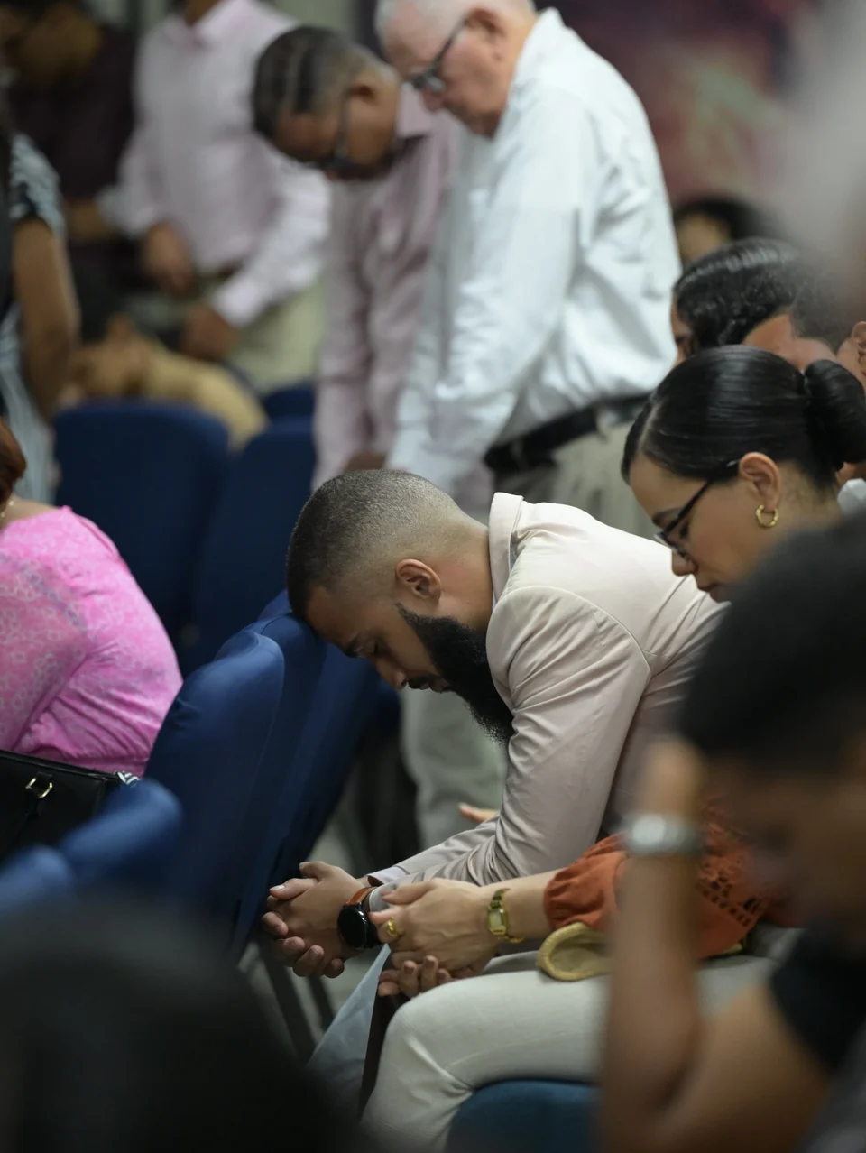 A moment of prayer and reflection